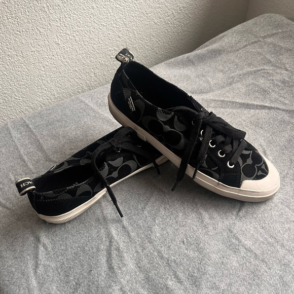 Coach Black Signature Shoe 9.5 - Picture 8 of 8